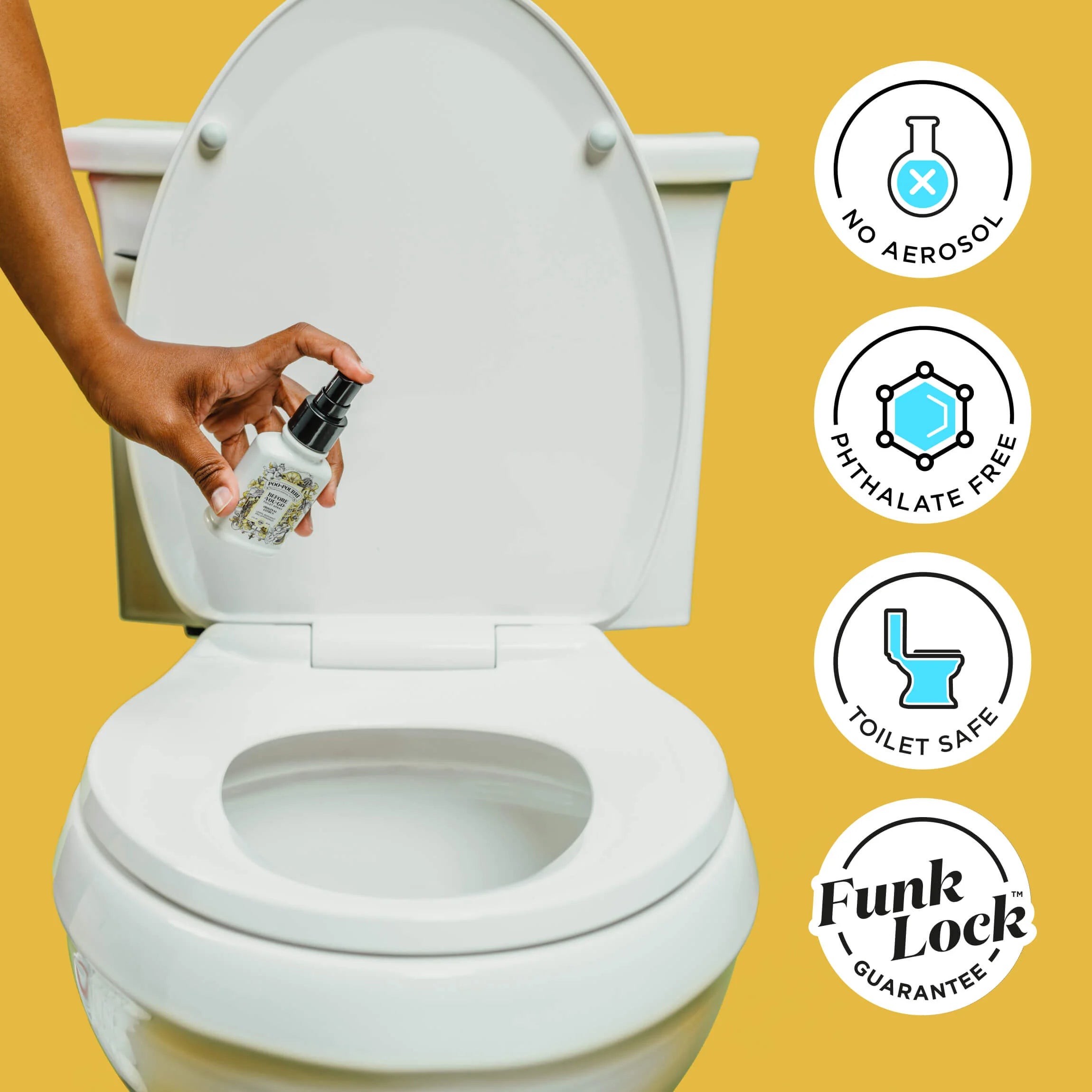 Bathroom Boombox Set - Poo~Pourri Toilet Spray