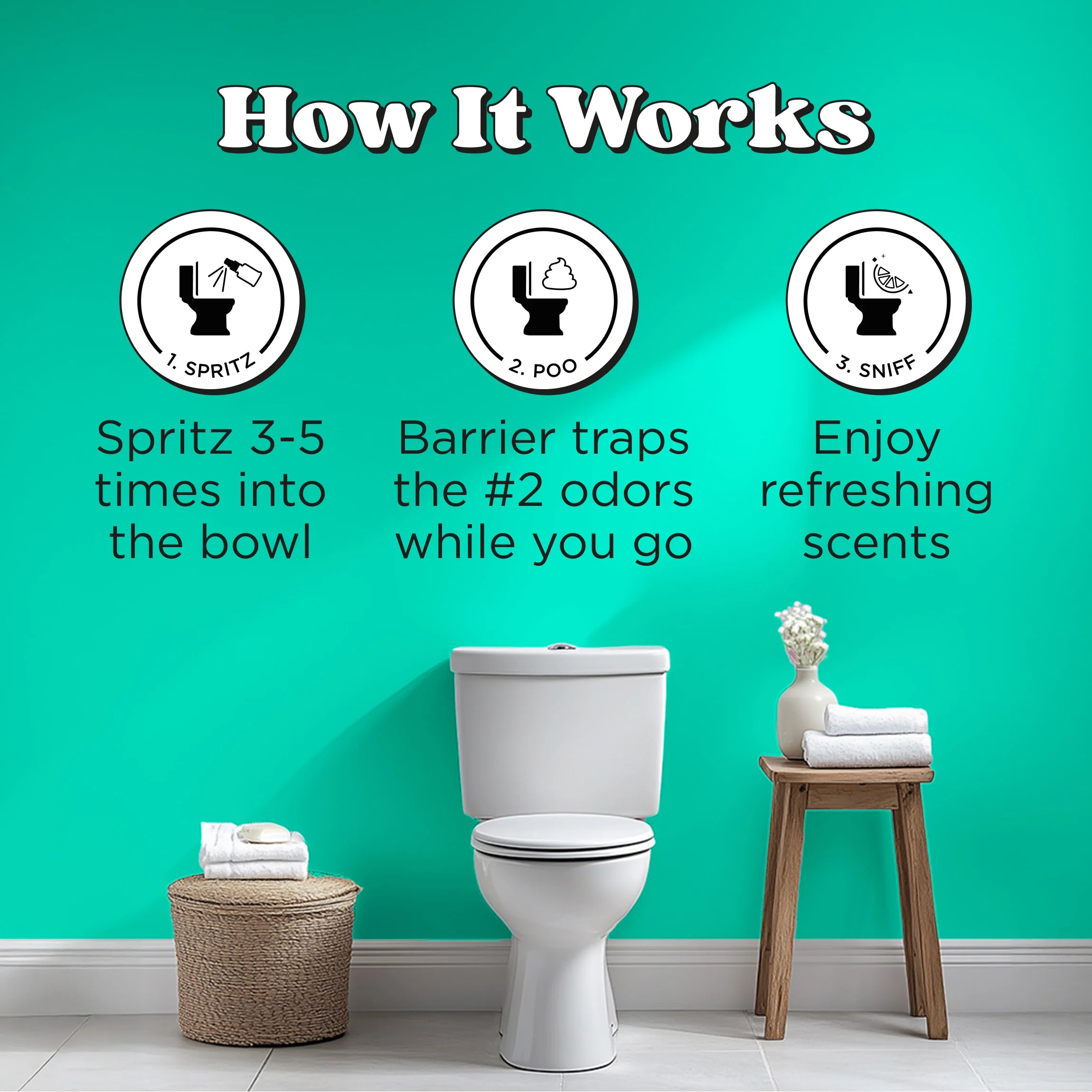 Beach Bum Pocket Sprayer - Poo~Pourri Toilet Spray